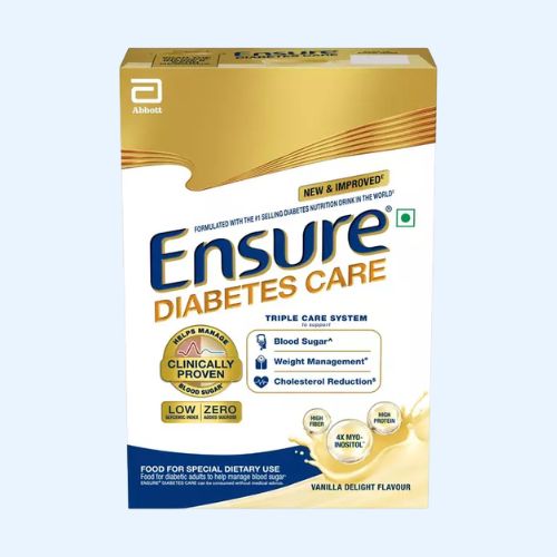 Ensure Diabetes Care Nutrition Drink Vanilla Flavour Box 375 Gm